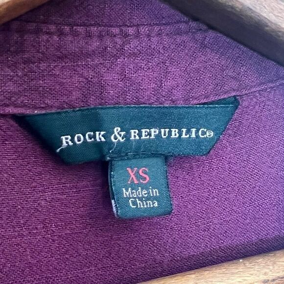 Rock & Republic Button Down Shirt - Picture 4 of 6